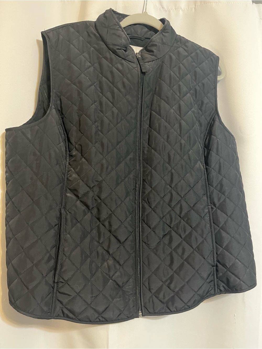 Zip Up Quilted Vest
